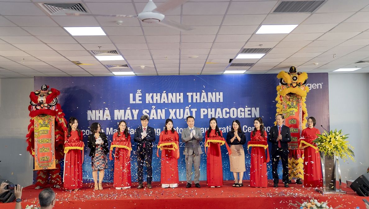 Nhà máy sản xuất Phacogen chính thức khánh thành và đón nhận chứng chỉ EN:ISO 13485:2016