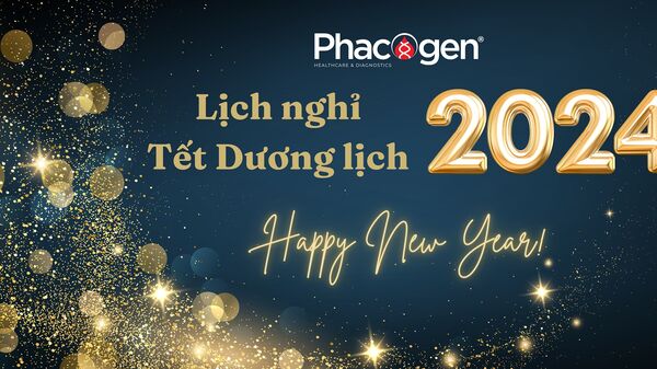 Thông báo lịch nghỉ lễ năm mới 2024