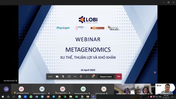 Webinar :Metagenomics: Opportunity and challenge