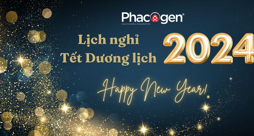 Thông báo lịch nghỉ lễ năm mới 2024
