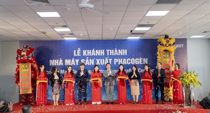 Nhà máy sản xuất Phacogen chính thức khánh thành và đón nhận chứng chỉ EN:ISO 13485:2016