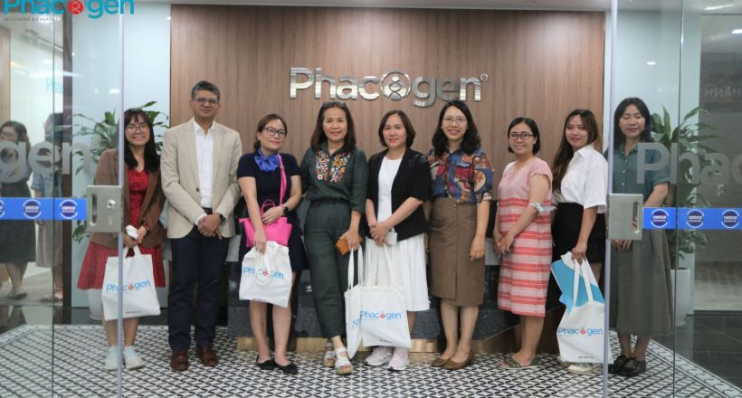Viện Công nghệ Phacogen tiếp đón đoàn cán bộ DIAG và Tập đoàn Hoàn Mỹ