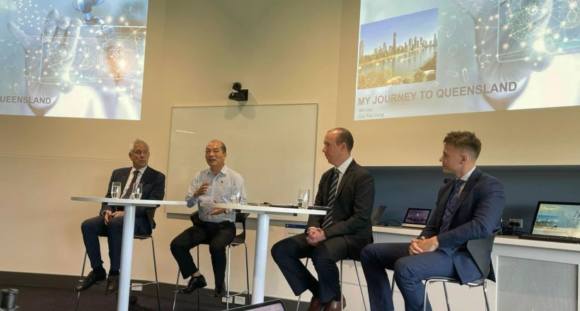 Mr. Cao Tien Dung, the Chairman of Phacogen Group, became a speaker at the "Investment Attraction Forum" organized by the Queensland Government (Australia) and the Vietnamese Government.